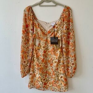 Le Lis Long Sleeve Mini dress